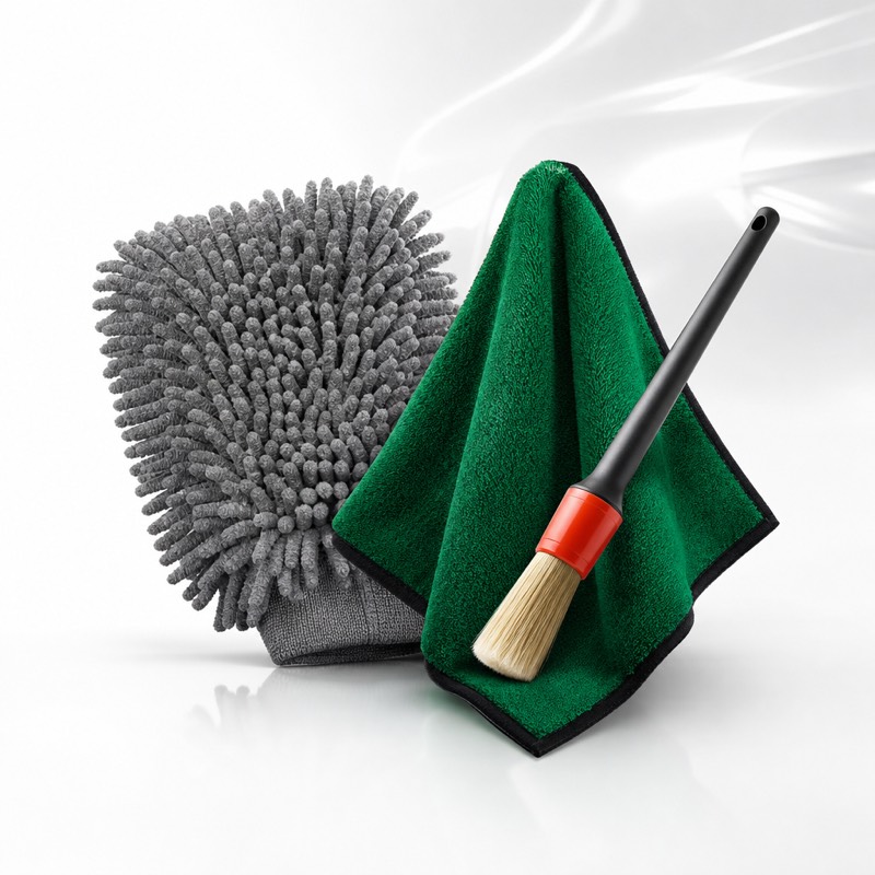 Kit Acessórios Lavagem + Detalhamento