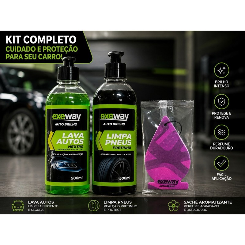 Kit Pretinho + Shampoo + Sachê