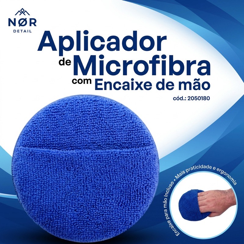 Aplicador de Microfibra com Encaixe