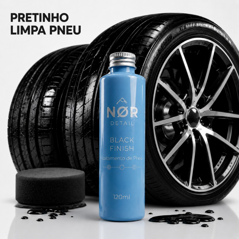 Pretinho Brilhante para Pneus
