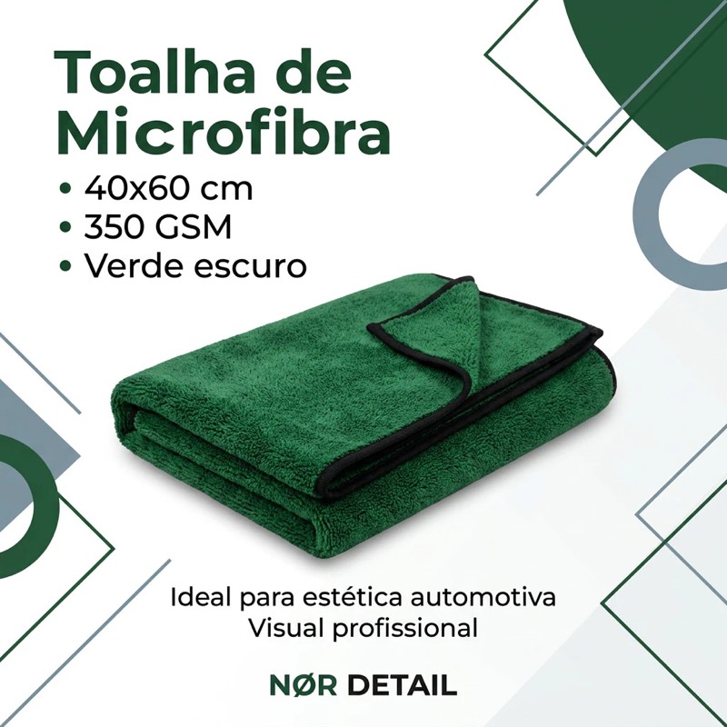 Toalha Verde Musgo 40x60