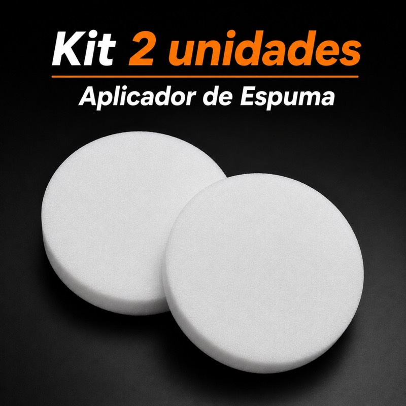 Kit 2 Aplicadores Espuma